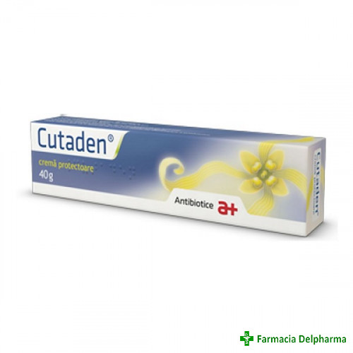 Cutaden crema protectoare x 40 g, Antibiotice